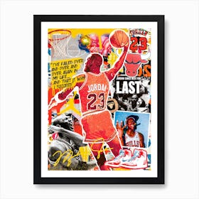 Jordan 23 Art Print