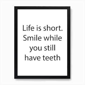 Funny Quote 5 Art Print