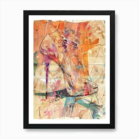 High Heel Shoe Art Print