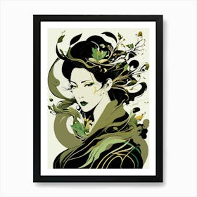 Goddess of Nature - 07 Art Print