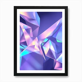 Abstract Triangles Art Print