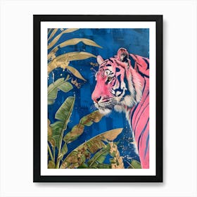 Pink Tiger 7 Art Print