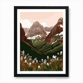 Glacier National Park Art Print