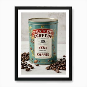 Coffee Espresso Kitchen Wall Art  Art Print