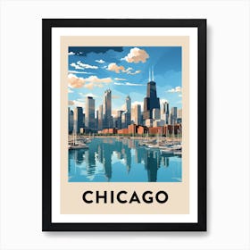 Chicago Travel Poster 19 Art Print