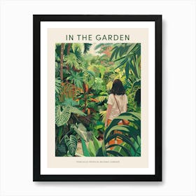 In The Garden Poster Fairchild Tropical Botanic Garden Usa 2 Art Print