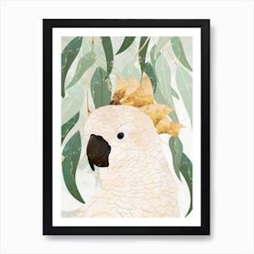 Sydney Opera Cockatoo Art Print