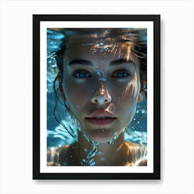 Crystal Clarity | Radiance Beneath The Surface V3 Art Print