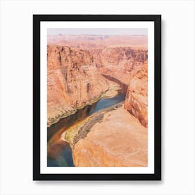 Horseshoe Bend Canyon Art Print