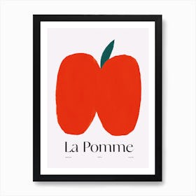 La Pomme Art Print