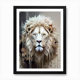 Lion Painting 97 Art Print