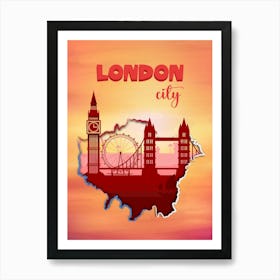 London City Art Print