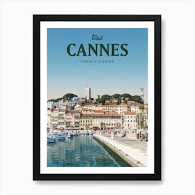 Cannes, French Riviera Affiche