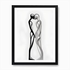 Couple In Love Art Print