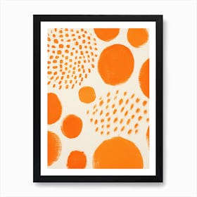 Orange Haze 01 Art Print