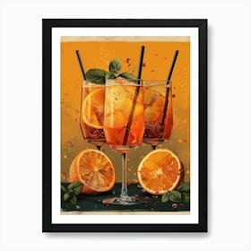 Aperol Spritz Art Print 271 Art Print