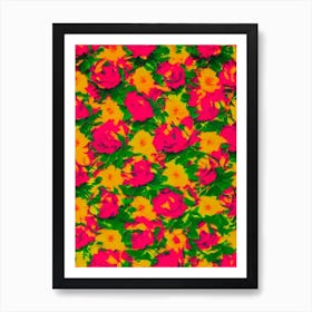 Laurel Andy Warhol Flower Art Print