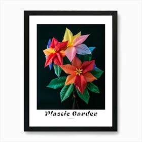 Bright Inflatable Flowers Poster Poinsettia 1 Art Print