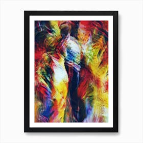 Abstract Painting 21 Art Print