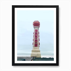 Margate Lido Art Print