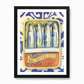 Sardines 5 Art Print