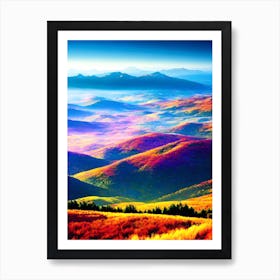 Colorful Landscape 2 Art Print