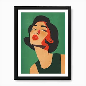 Portrait Of A Woman 334 Art Print