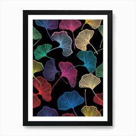 Ginkgo Leaves 43 Art Print