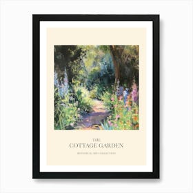 Cottage Garden Poster Reverie 6 Art Print