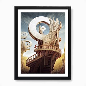 Relativity 2 46 Art Print