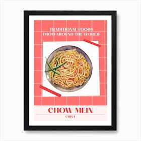 Chow Mein China 2 Foods Of The World Art Print