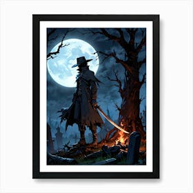 Bloodborne Game Gaming 3 Art Print