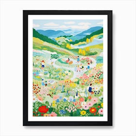 Dreamy Summer Party 0 Art Print