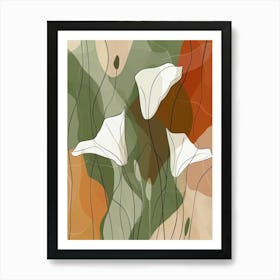 Calla Lilies 10 Art Print