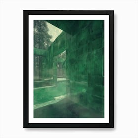 Green Room 1 Art Print