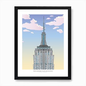 Empire State Building Art Print