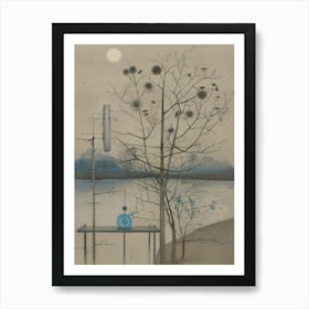 'Blue Moon' 3 Art Print