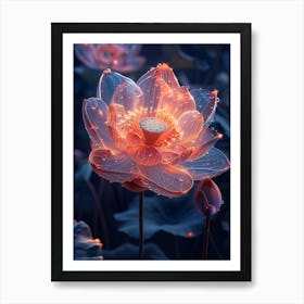 Lotus Flower 37 Art Print