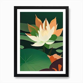 Early Lotus Fauvism Matisse 1 Art Print