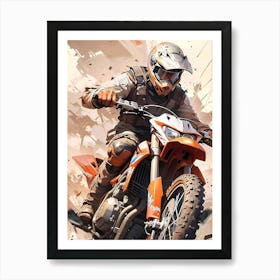 Dirt Biker Poster