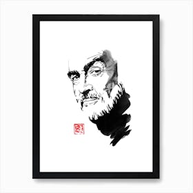 Sean Connery Art Print