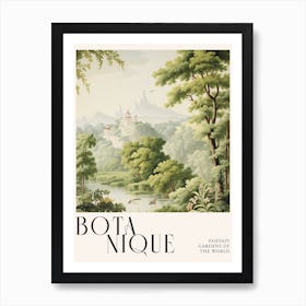 Botanique Fantasy Gardens Of The World 17 Art Print