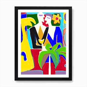 Tropical Love At First Sight Art Print