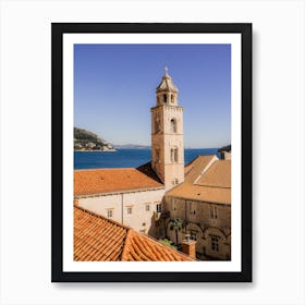 Old Town Of Dalmatia Art Print