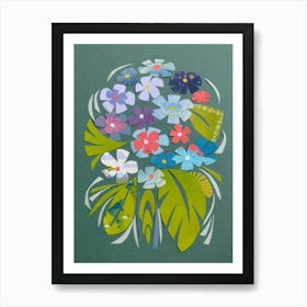 Nature Wall Art Flower Bouquet Art Print