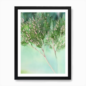 Acropora Aculeus Storybook Watercolour Art Print