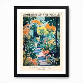 Huntington Library And Botanical Gardens, United Kingdom Gardens Of The World Poster Art Print