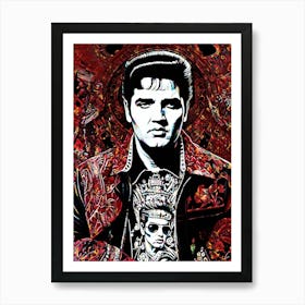 Elvis Presley 1 Art Print