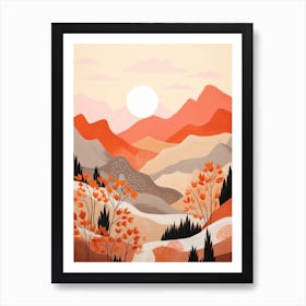 Autumn Landscape 1 Art Print