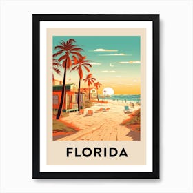 Vintage Travel Poster Florida 6 Art Print